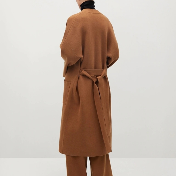 MANGO Belted cardigan - Picture 4 of 7